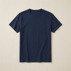 ETRNAL Crew Tee in Blue, flat lay
